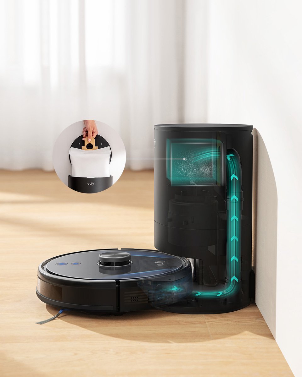 eufy RoboVac LR30 Hybrid+ (schwarz)