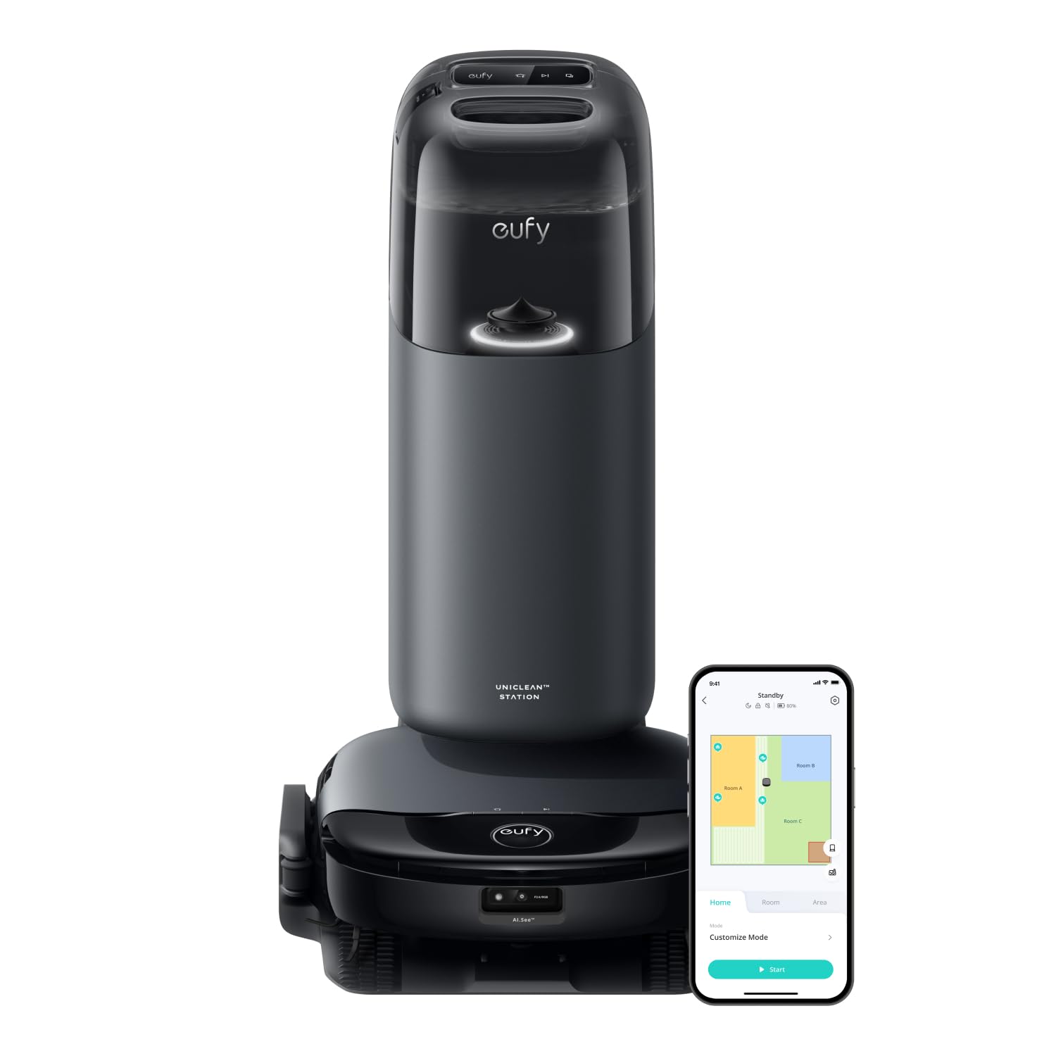 eufy S1 HydroJet (zwart)