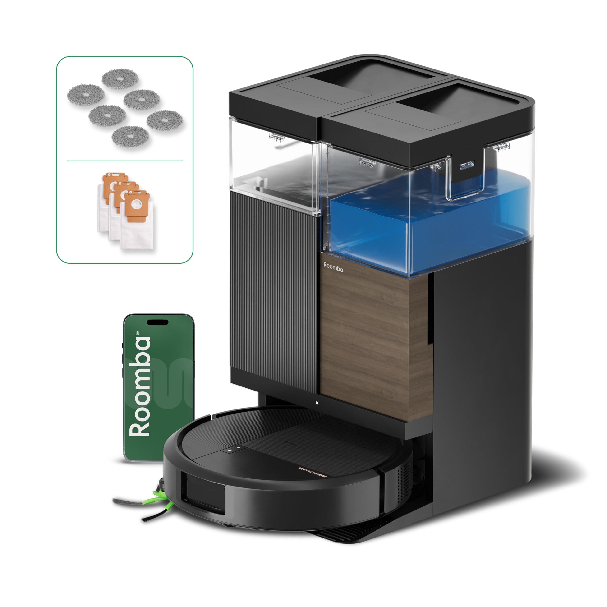 iRobot Roomba Plus 576 Combo (zwart)
